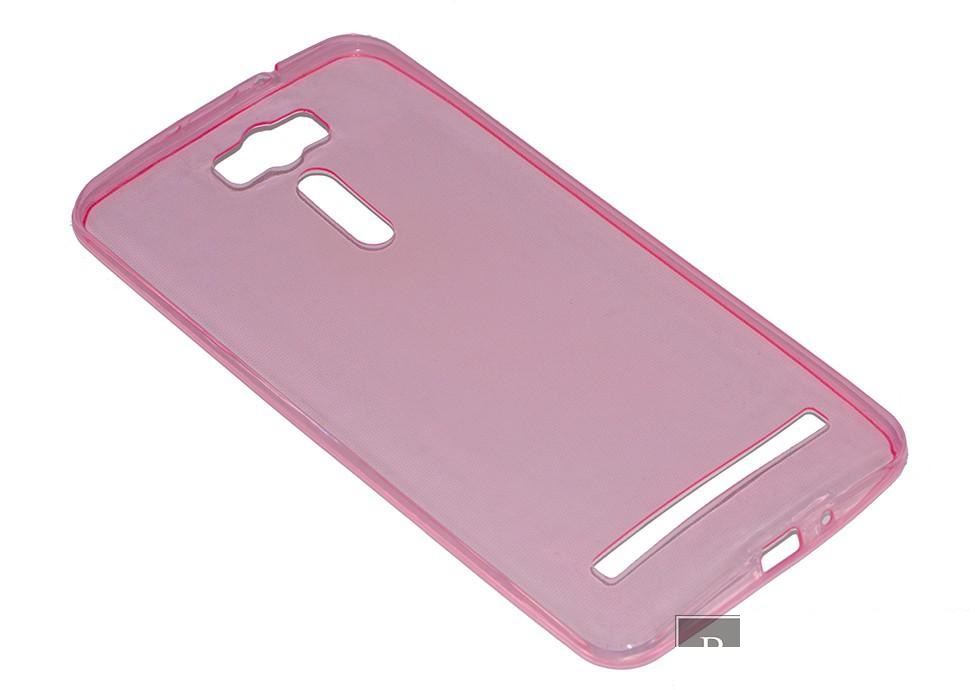 Накладка TPU Сrystal для Asus ZenFone 2 Laser ZE601KL Рожева-0